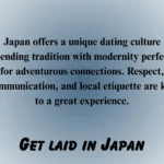 Get laid in Japan
