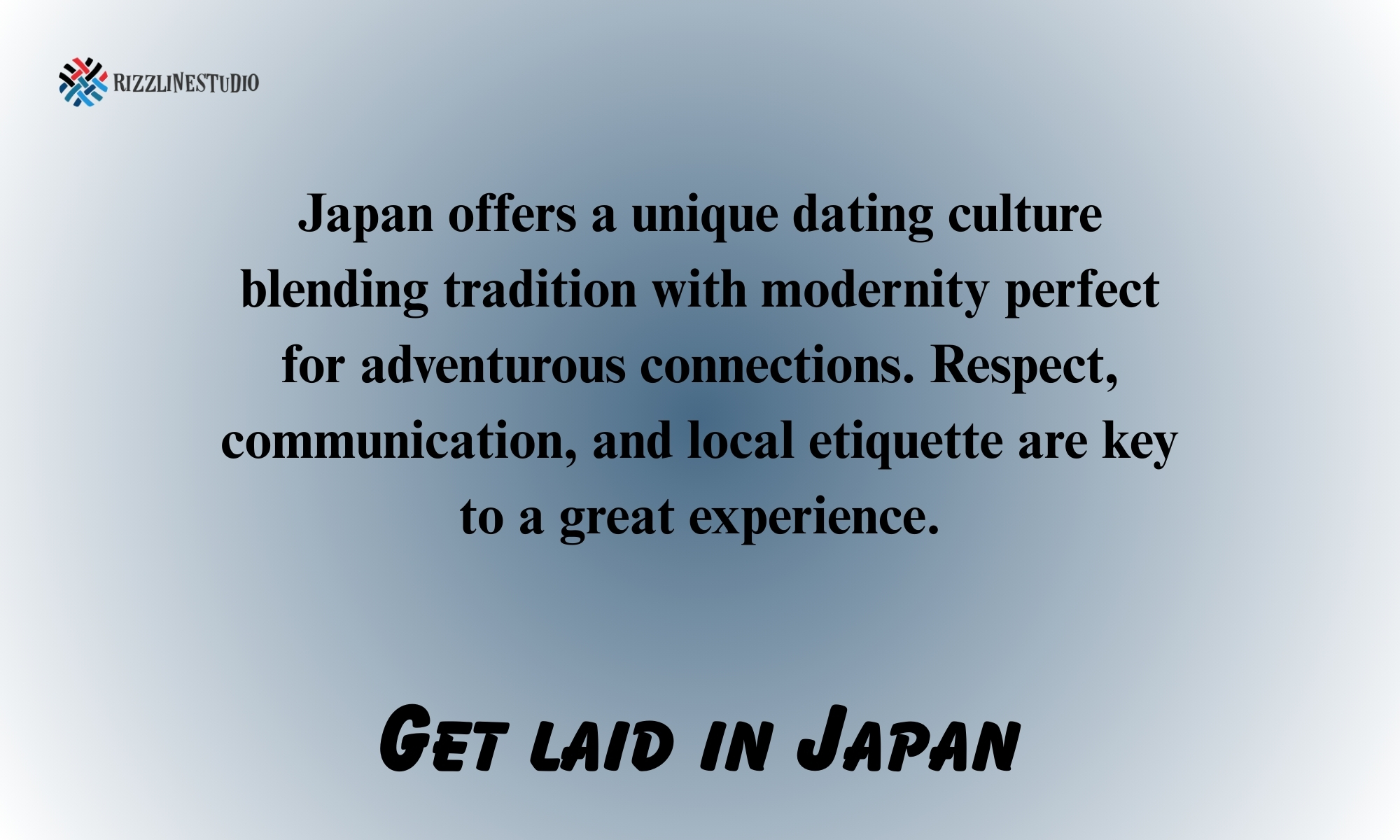 Get laid in Japan