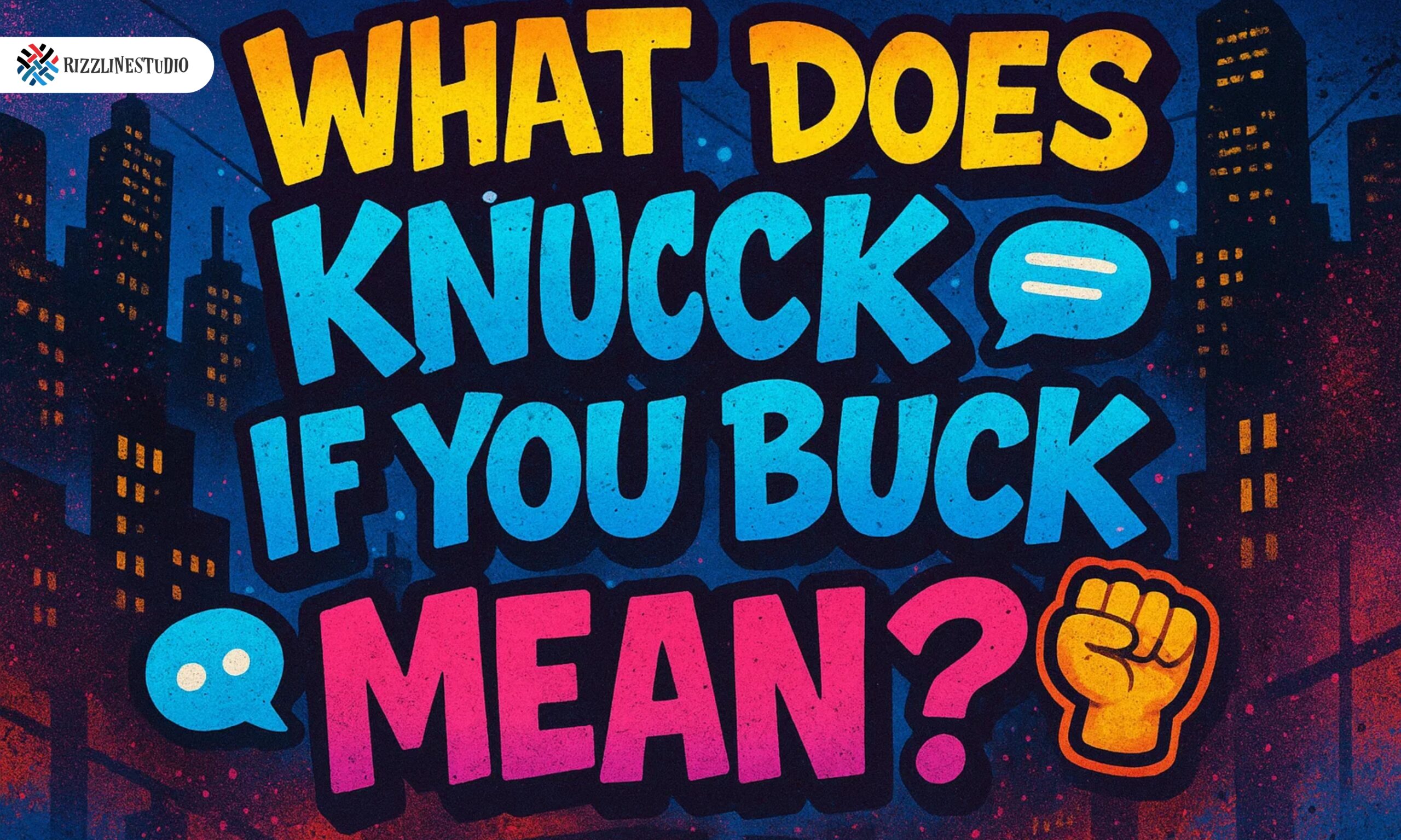 what does knuck if you buck mean