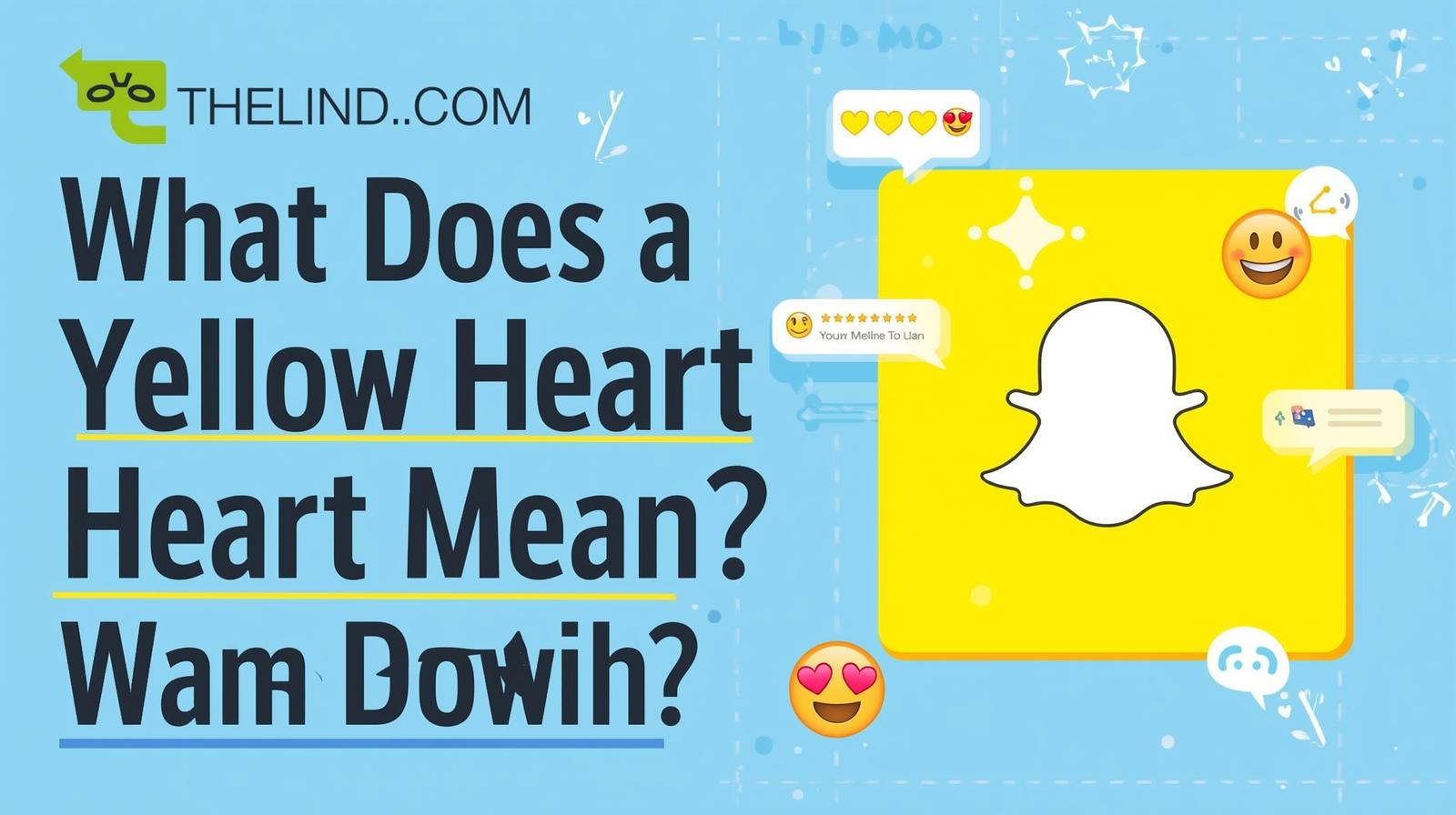 What Does a Yellow Heart Mean on Snapchat?