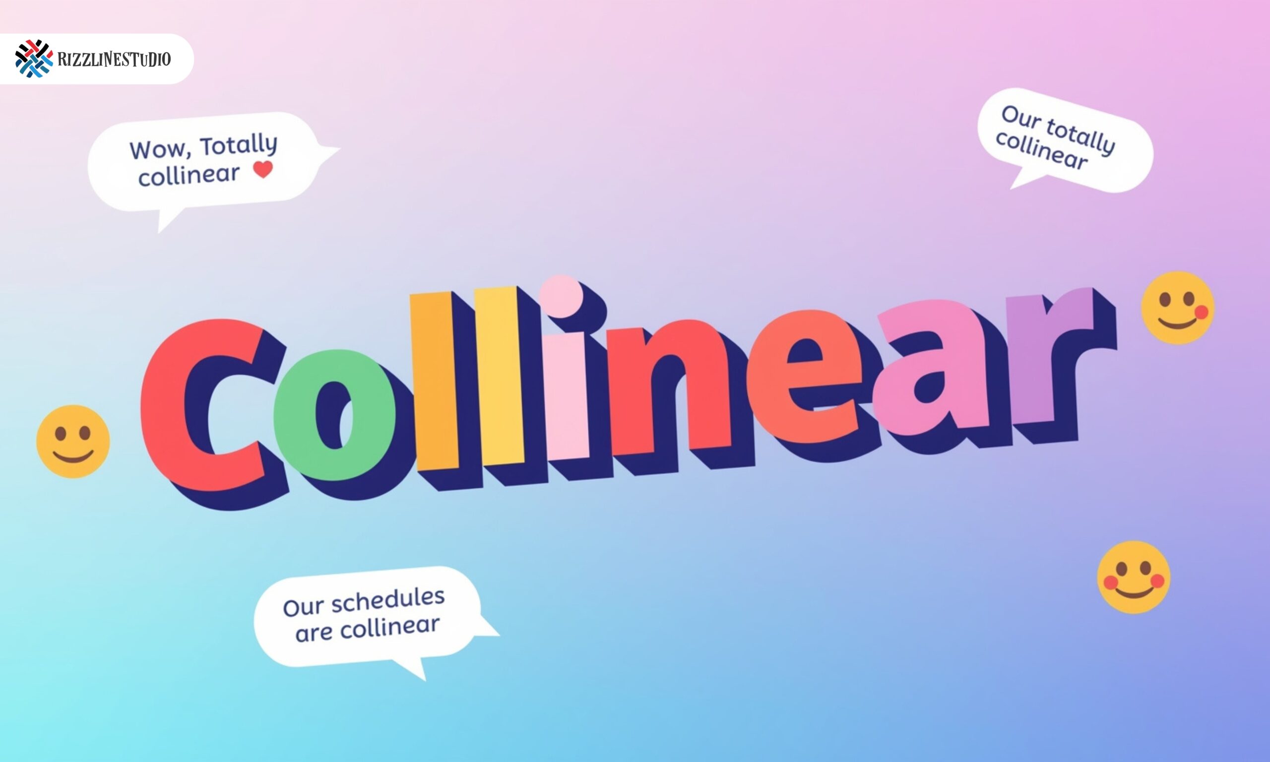 What Does Collinear Mean in Text?