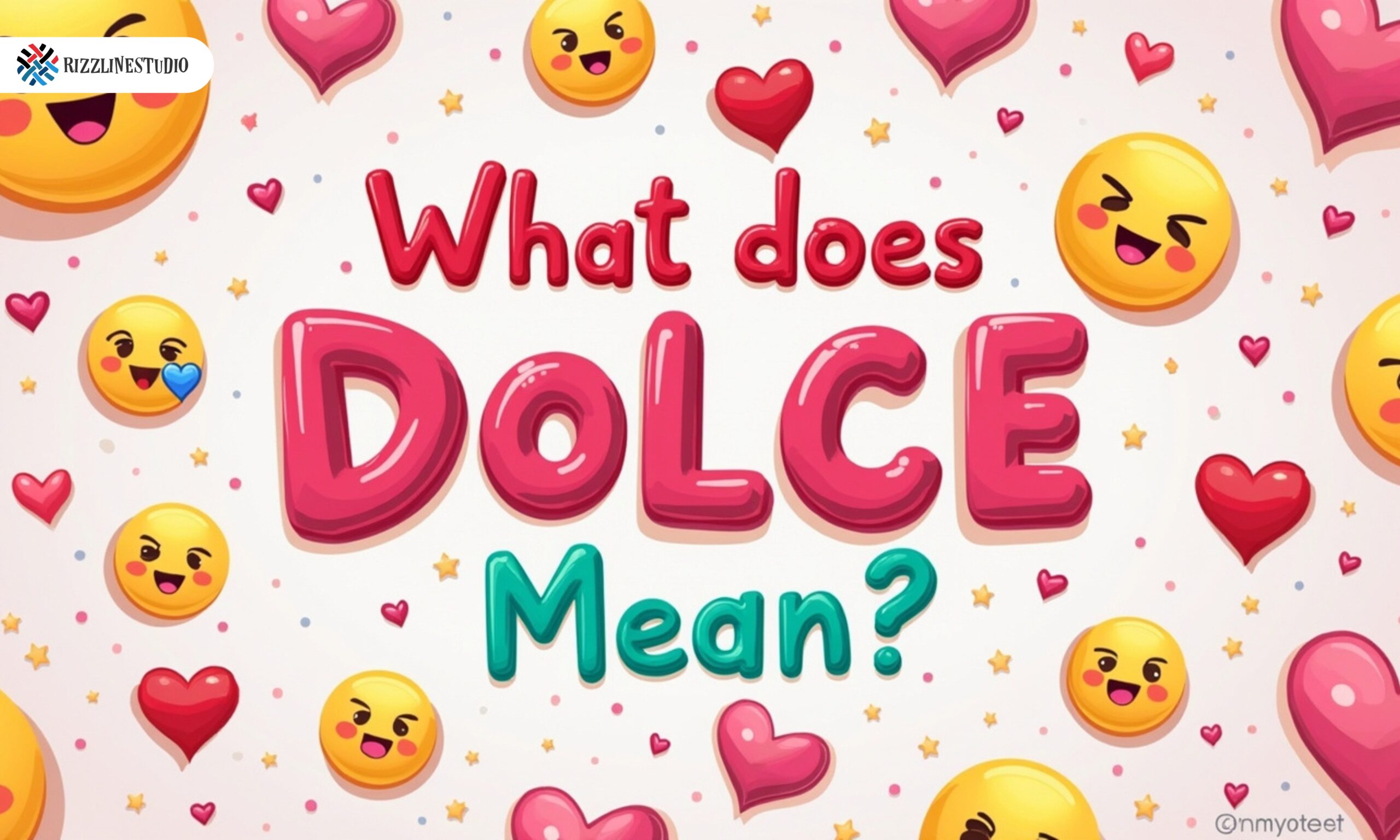 What Does Dolce Mean?