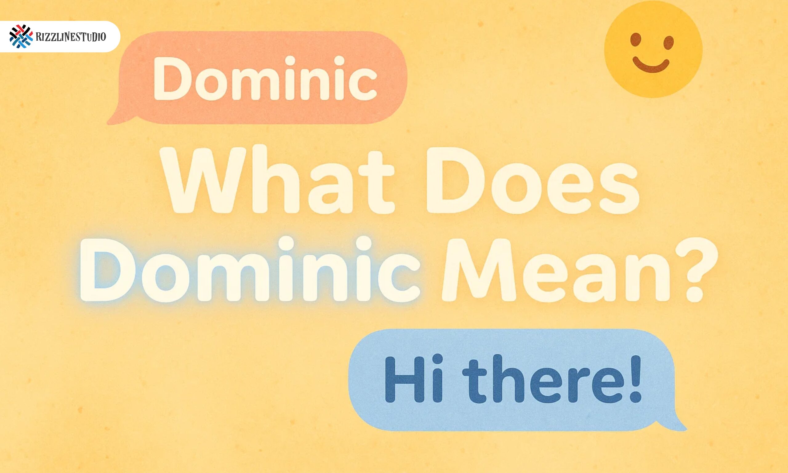 what does dominic mean