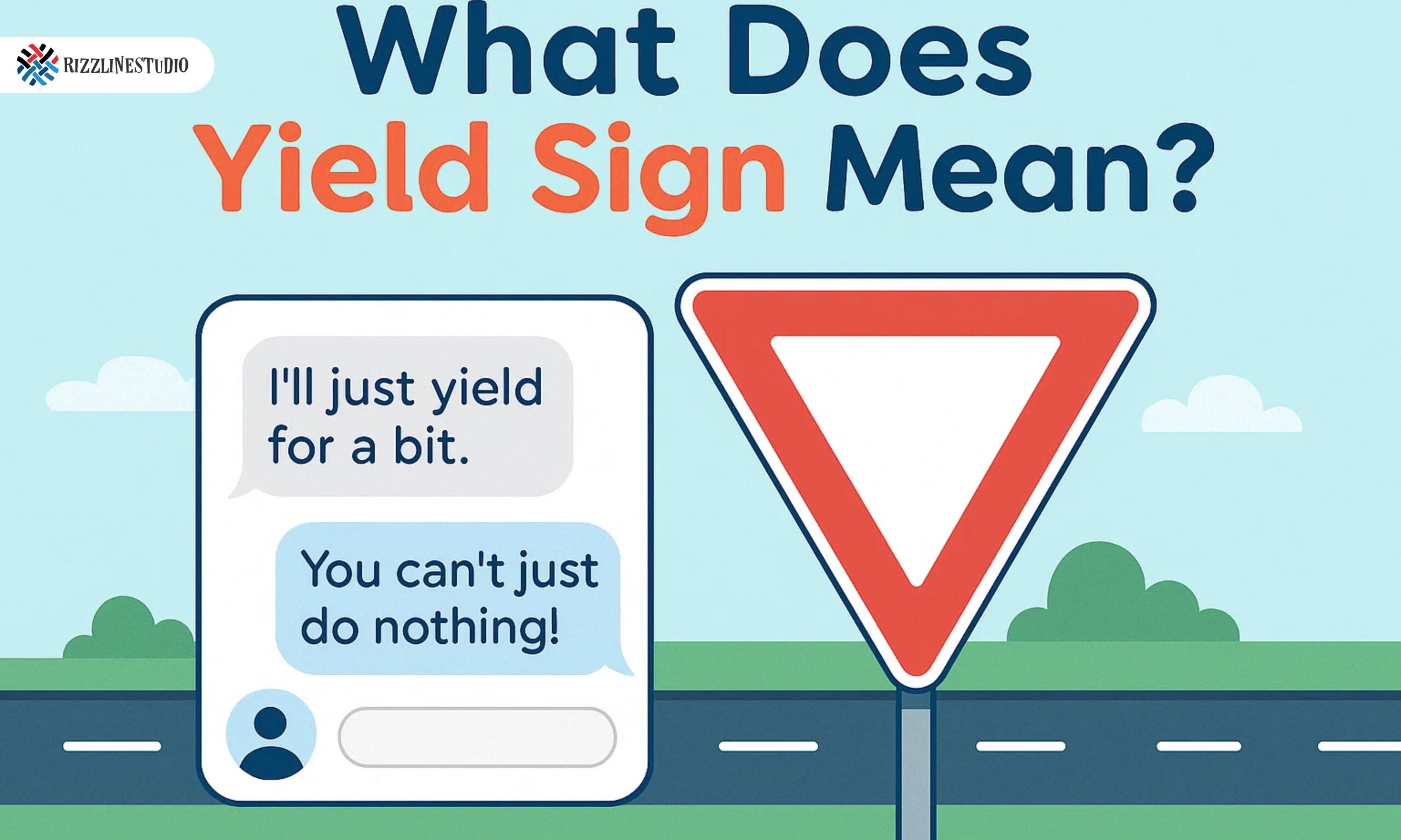 what does yield sign mean