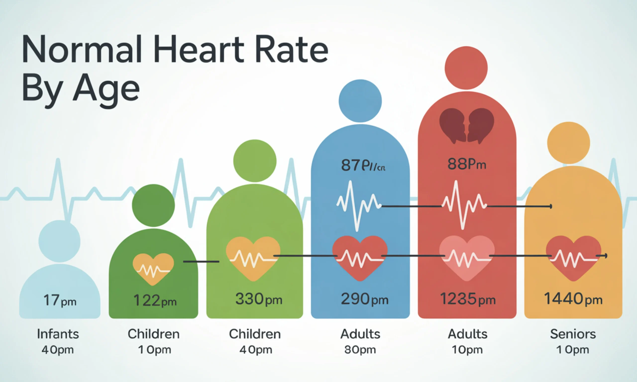 Normal Heart Rate by Age